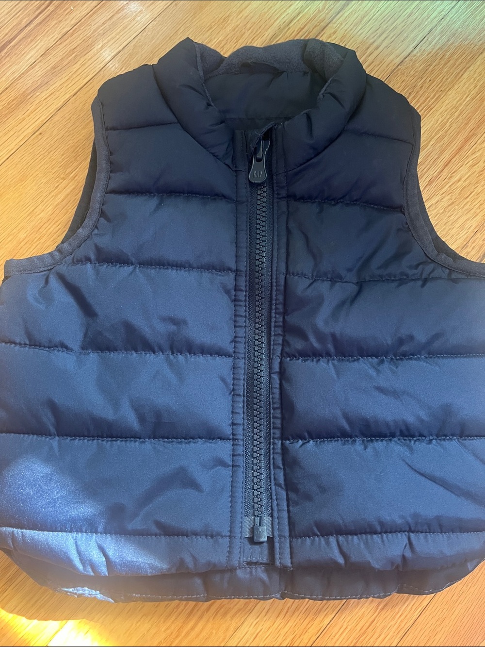 Baby Puffer Vest - Navy Blue